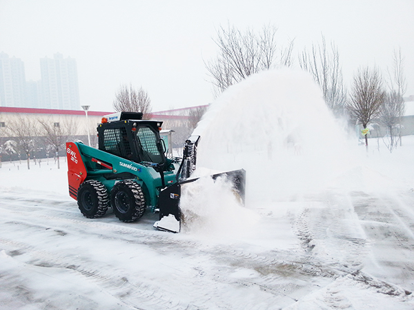 表白冬季除雪能手，这个冬天有你更温暖