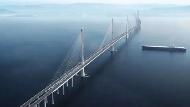 大湾区又一跨海“大桥”开工，山河智能挖掘机“秀”美现场