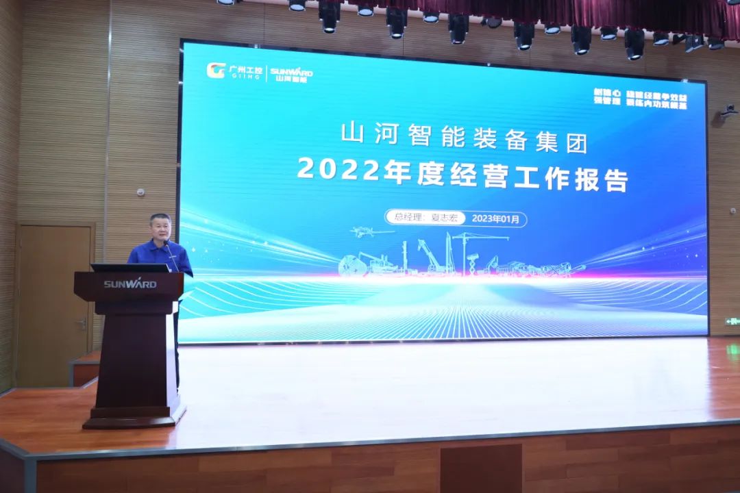 山河智能2022年度经营工作会议隆重召开