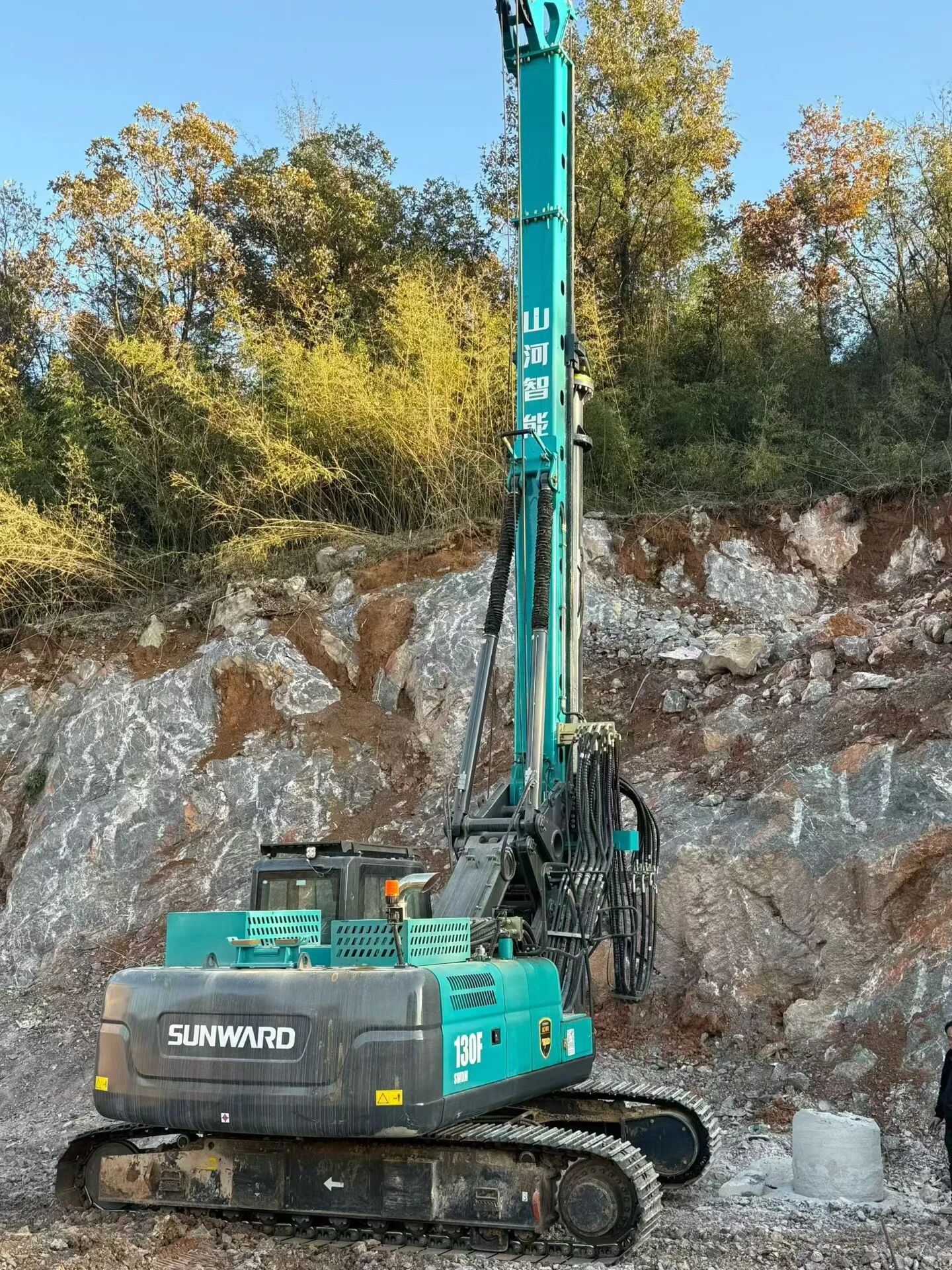 从国家重点工程到乡村安居建设，山河智能旋挖钻机实现跨场景担当