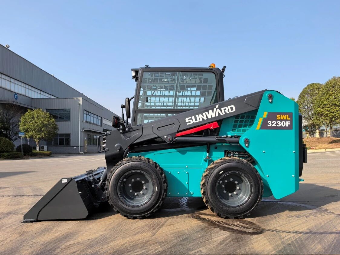瞄准欧美高端市场,山河智能成功推出SWL3230F、SWL4038F两款滑移装载机