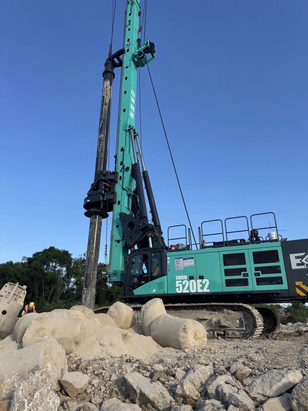 19天518米、连续作业零故障!山河智能SWDM520E2在宜常高铁建设一线钻出“加速度”